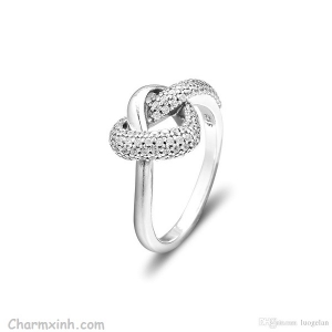 Nhẫn Knotted Heart Ring NH545